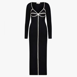 Mara Hoffman Lucienne Dress Ribbed Knit Medium